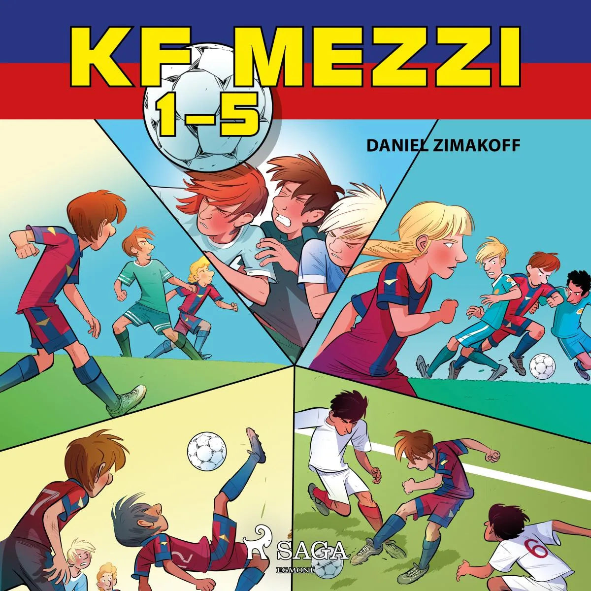 Cover: KF Mezzi 1-5 (Hörbuch Download) von Daniel Zimakoff
