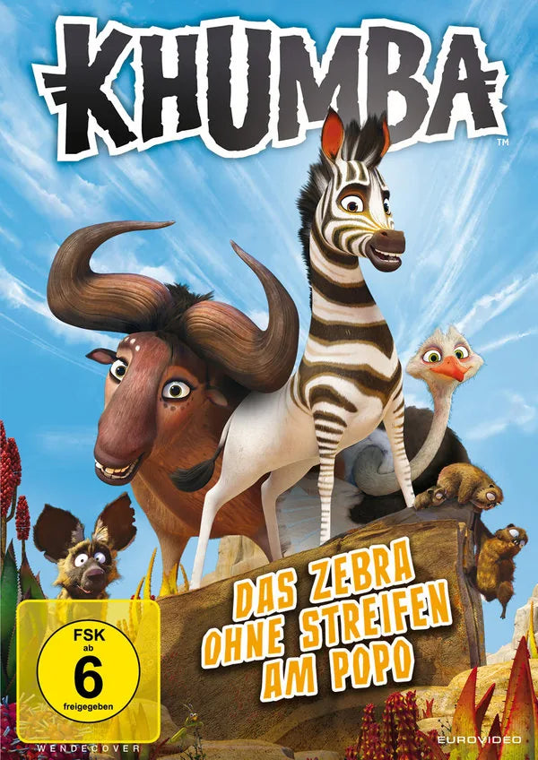 Khumba - Das Zebra ohne Streifen am Popo - DVD
