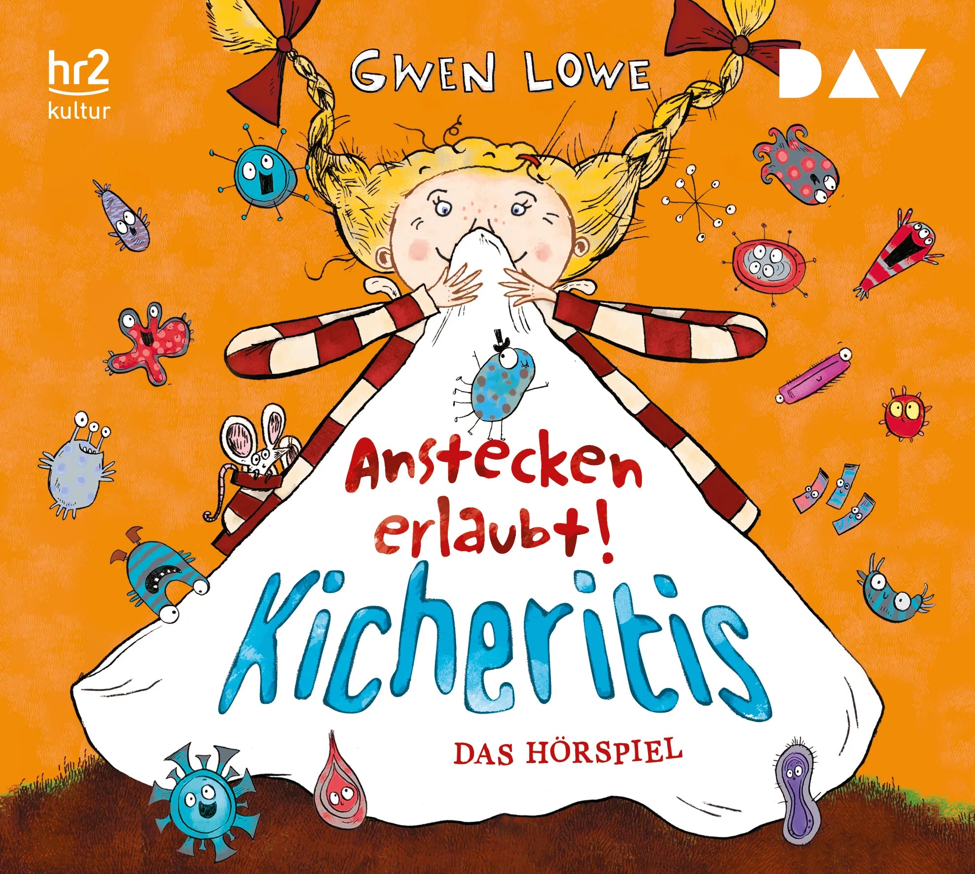 Buchcover von 'Kicheritis – Anstecken erlaubt!' - Hörbuch (CD) von Gwen Lowe