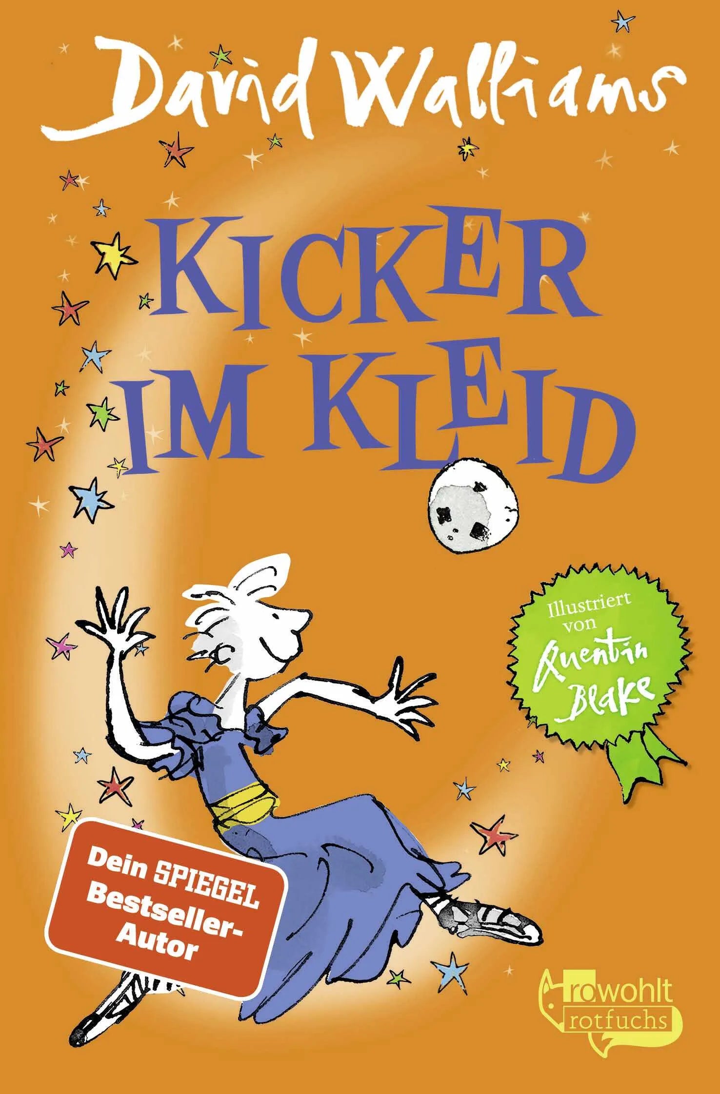 Buchcover von 'Kicker im Kleid' - Taschenbuch von David Walliams