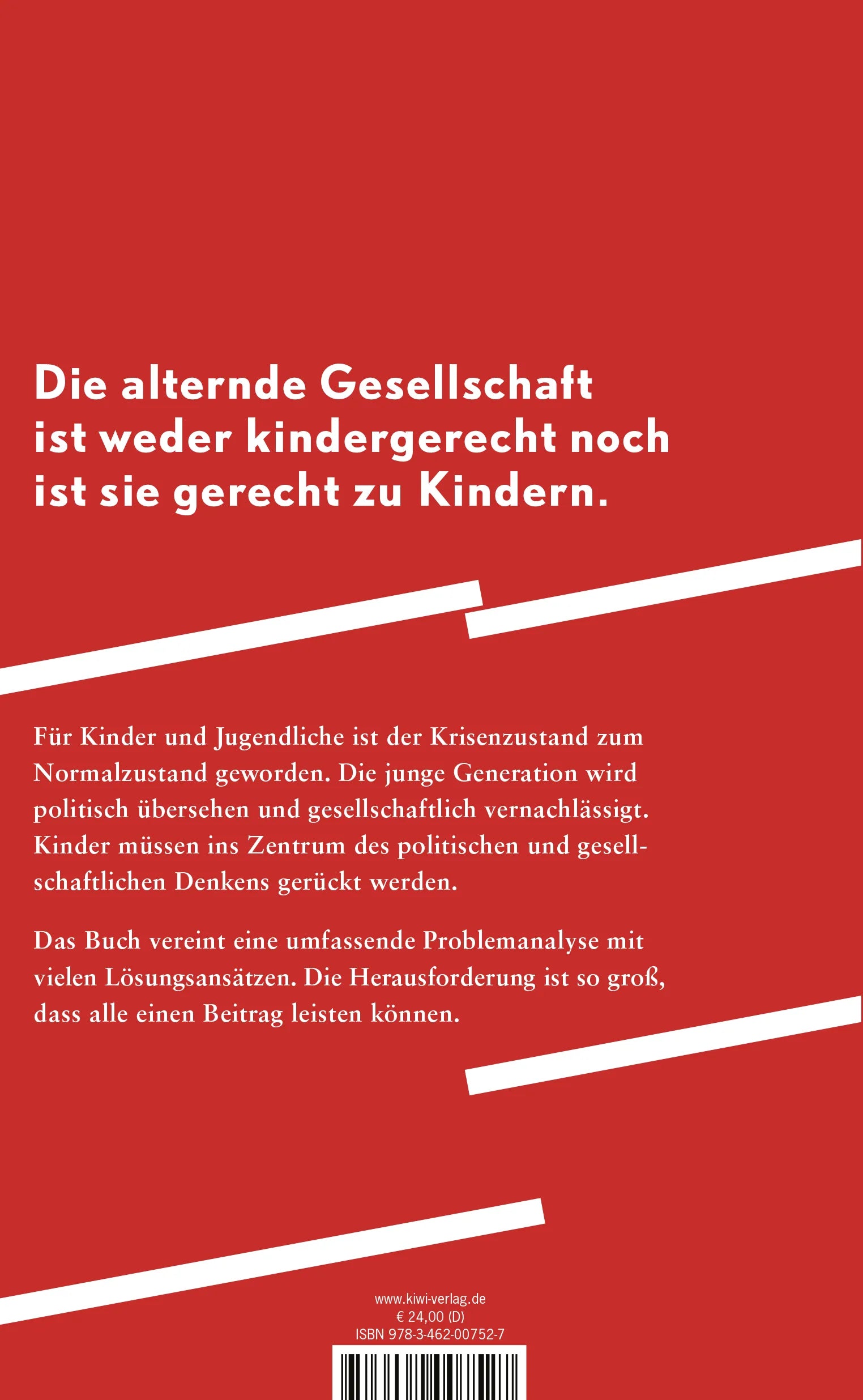 Rückseite: Kinder – Minderheit ohne Schutz (Hardcover)
