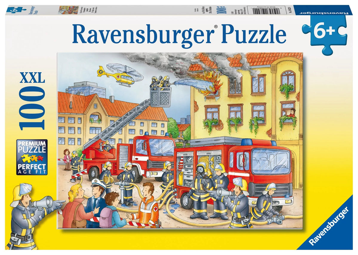 Kinderpuzzle: Kinderpuzzle 100 XXL Teile - Unsere Feuerwehr