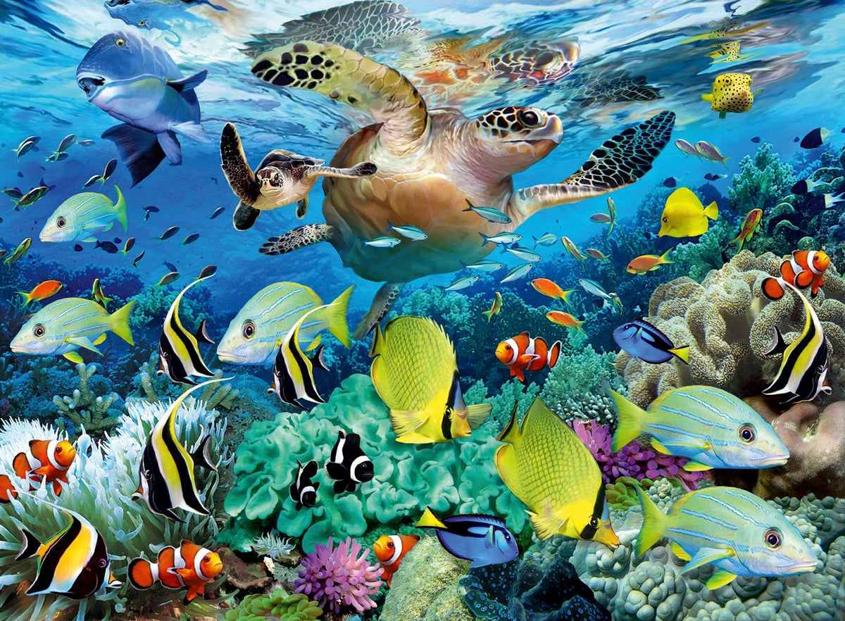 Kinderpuzzle 150 XXL Teile - Unterwasserparadies – Ansicht