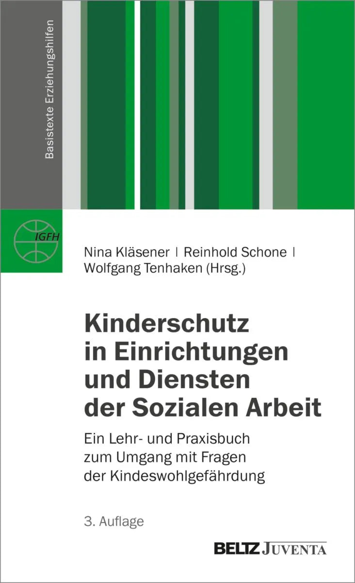 Cover: Kinderschutz in Einrichtungen und Diensten der Sozialen Arbeit (E-Book) von Nina Kläsener