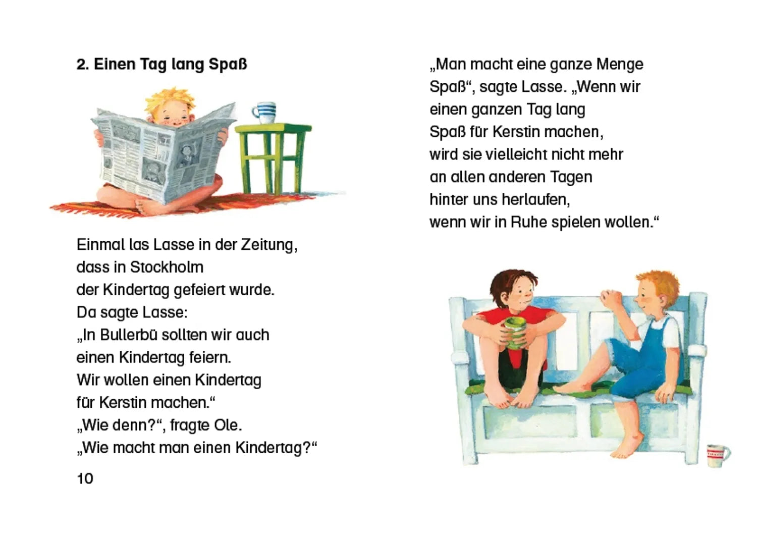 Abbildung von 'Kindertag in Bullerbü'
