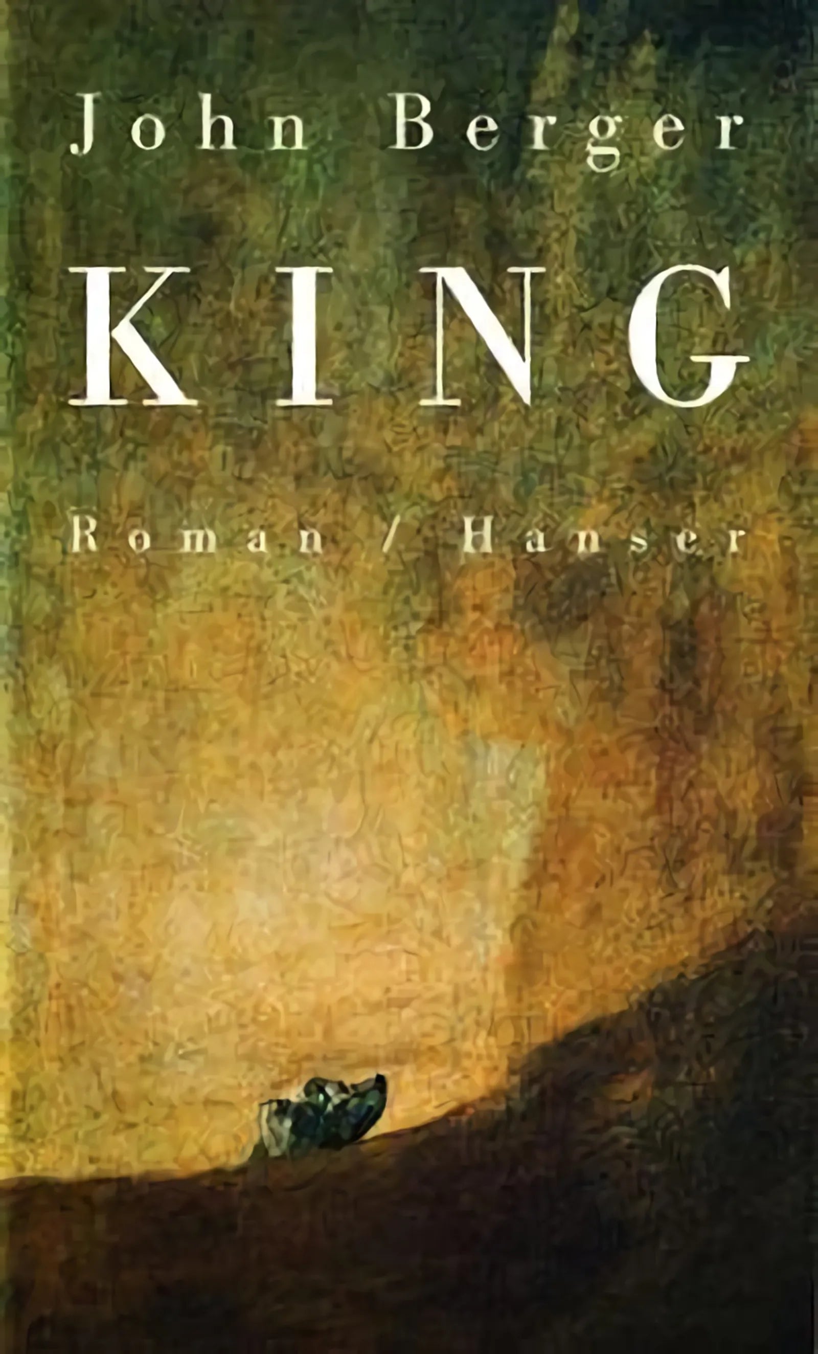 Buchcover von 'King' - Gebundene Ausgabe von John Berger