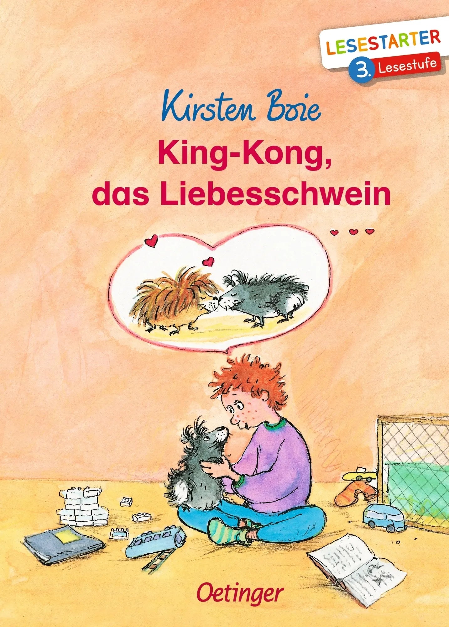 Buchcover von 'King-Kong, das Liebesschwein' - Gebundene Ausgabe von Kirsten Boie