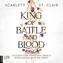 Cover: King of Battle and Blood (Hörbuch Download) von Scarlett St. Clair