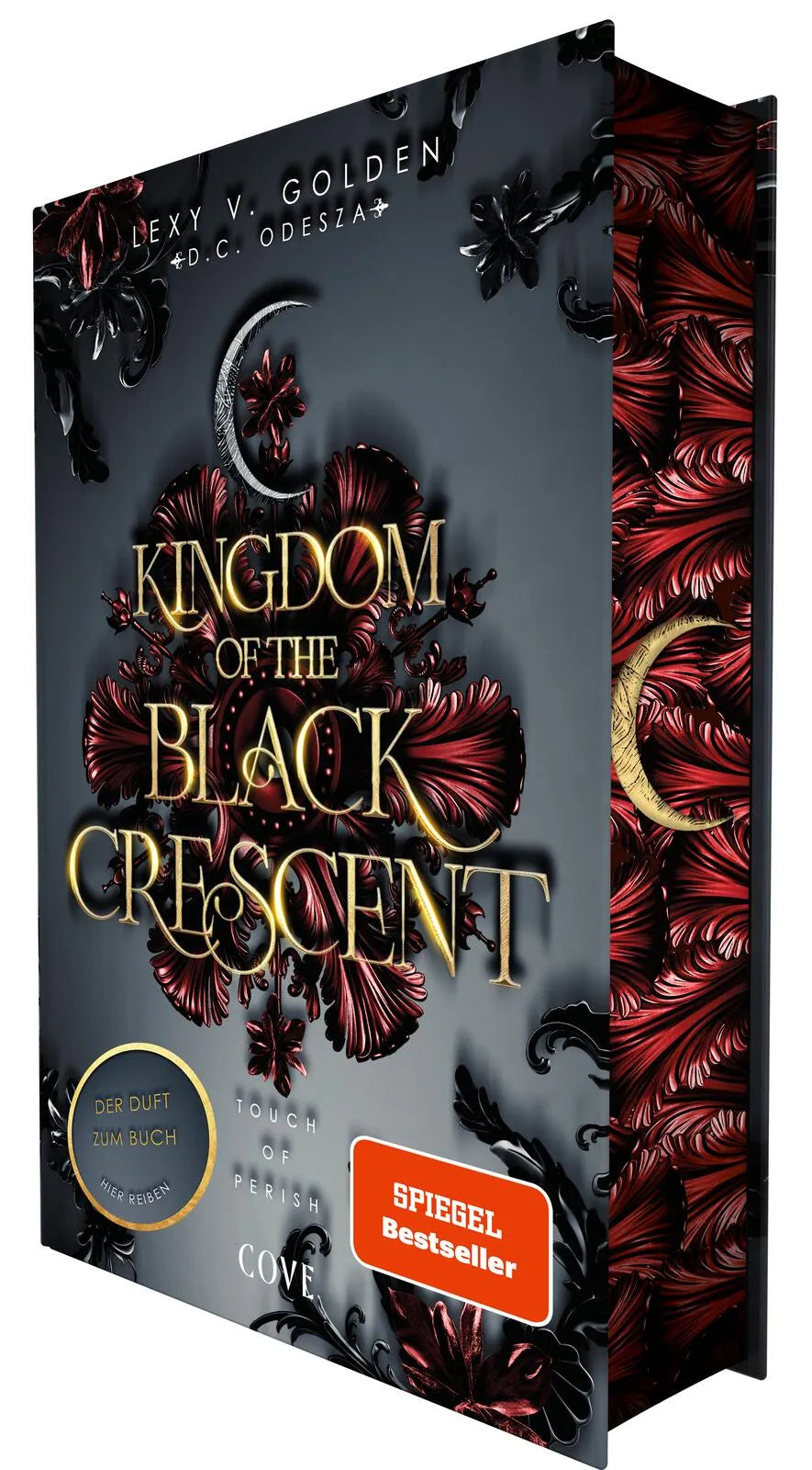 Cover: Kingdom of the Black Crescent 1: Touch of Perish (Hardcover) von Lexy v. Golden