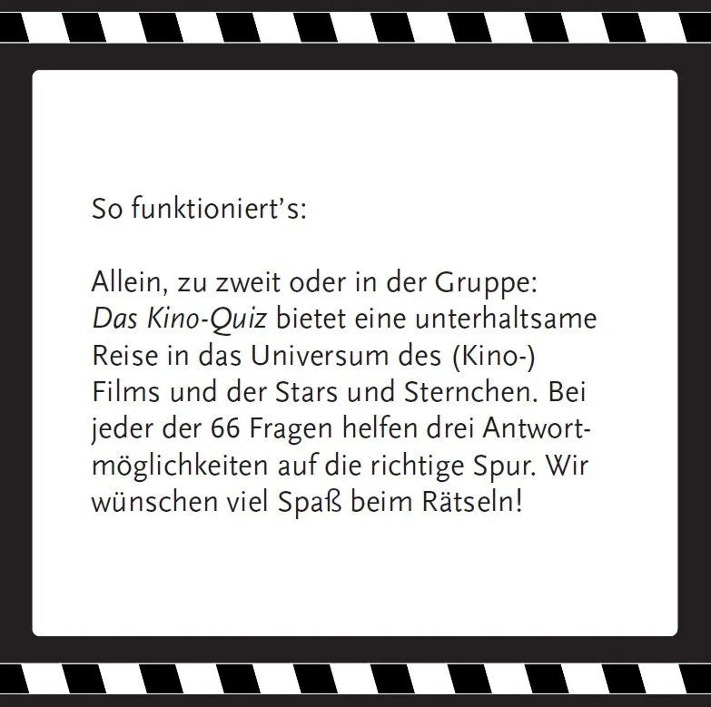 Kino-Quiz (Neuauflage) – Ansicht
