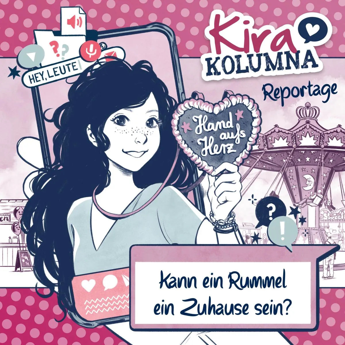 Cover: Kira Kolumna, Kira Kolumna Reportage, Kann ein Rummel ein Zuhause sein? (Hörbuch Download) von Christiane Blatz