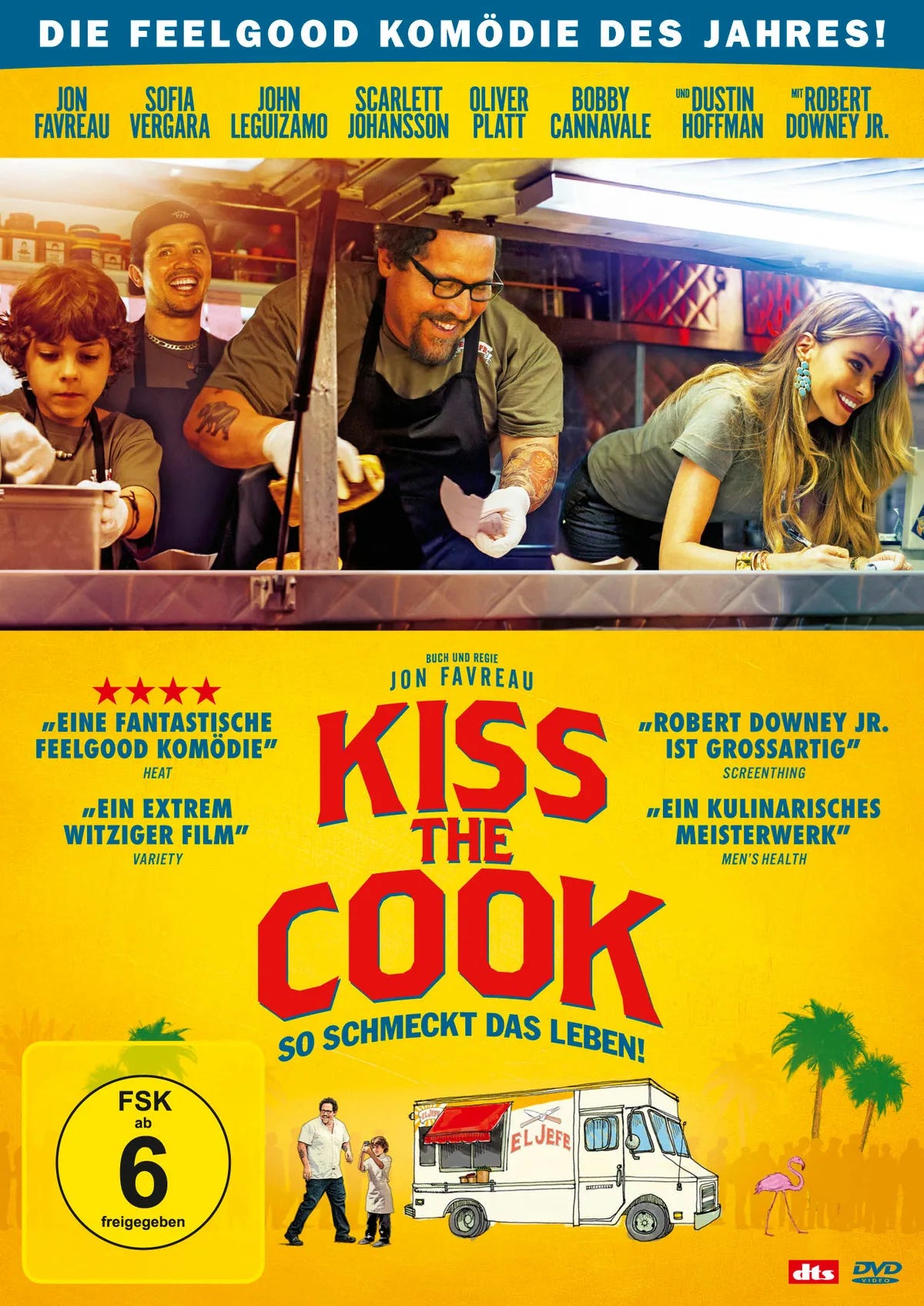 Kiss The Cook - So schmeckt das Leben - DVD