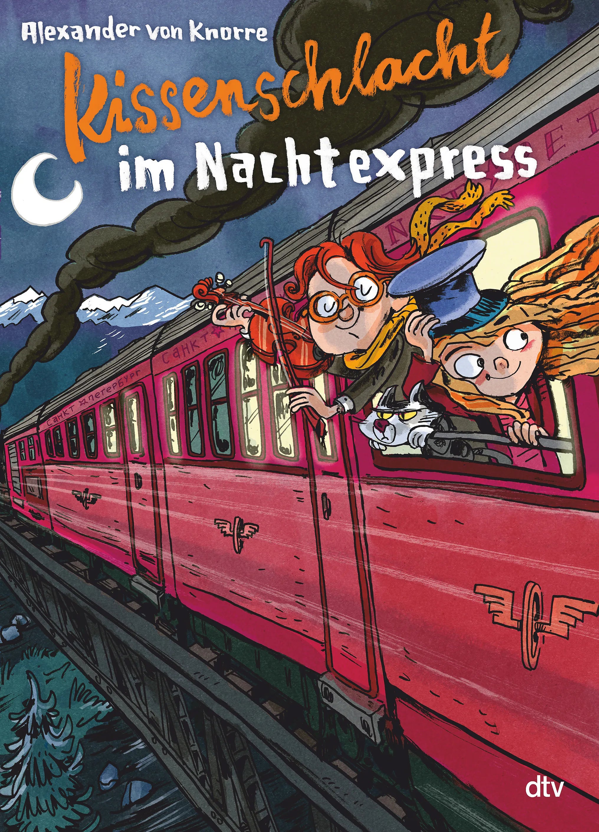 Buchcover von 'Kissenschlacht im Nachtexpress' - Gebundene Ausgabe von Alexander von Knorre