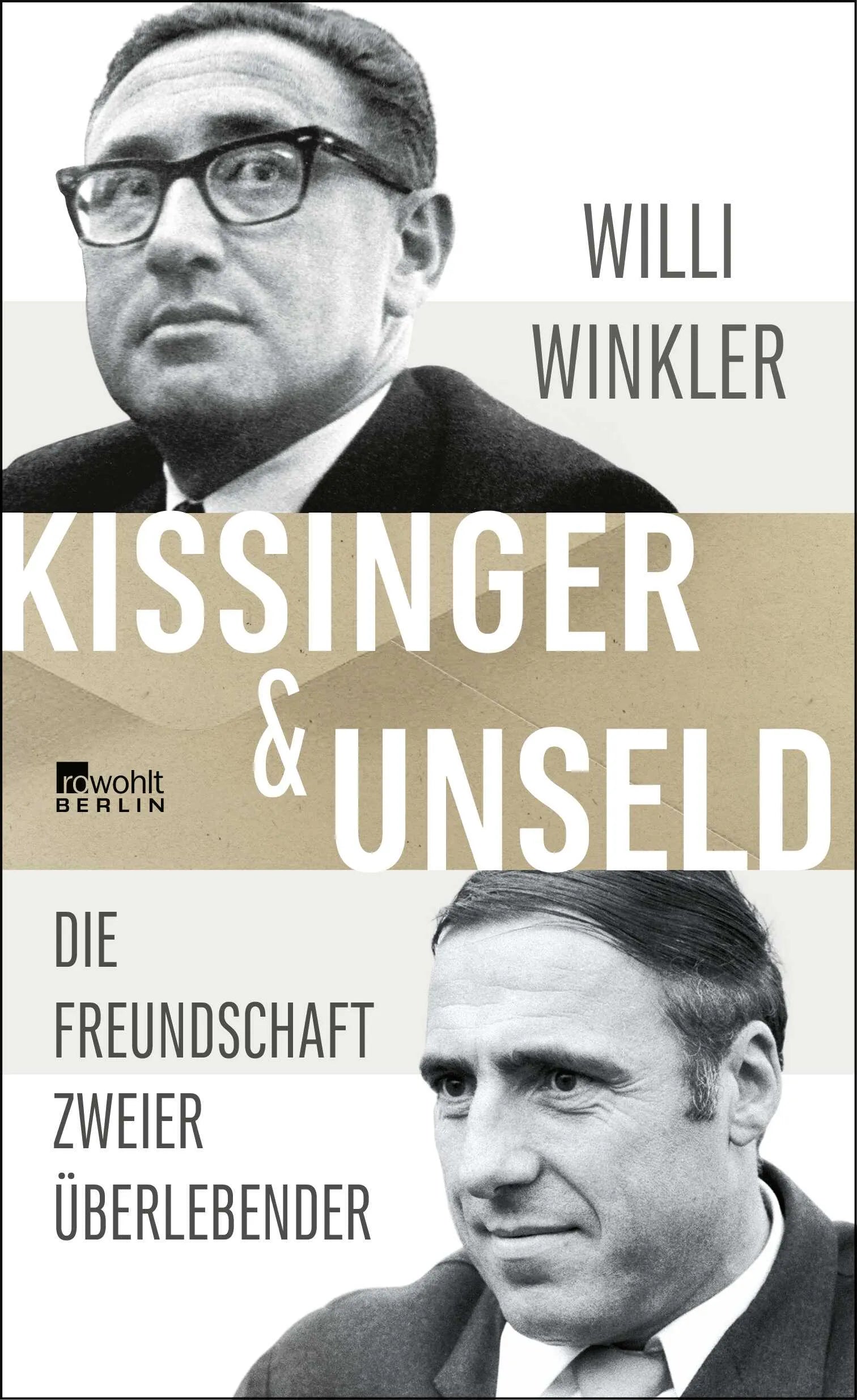 Buchcover von 'Kissinger & Unseld' - Gebundene Ausgabe von Willi Winkler