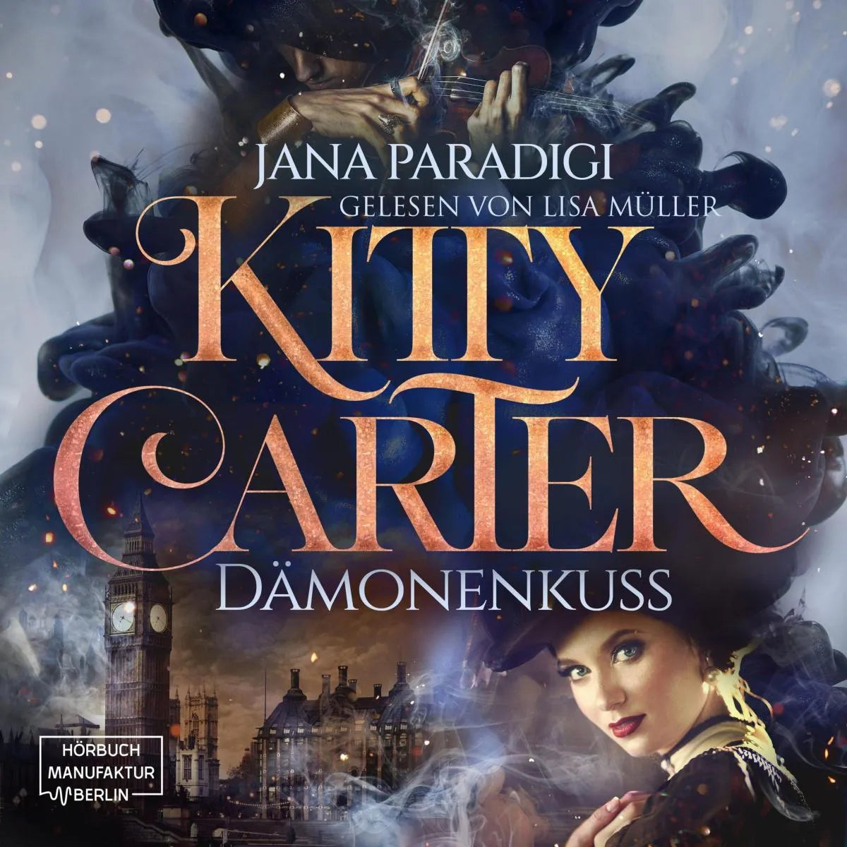 Cover: Kitty Carter - Dämonenkuss (Hörbuch Download) von Jana Paradigi
