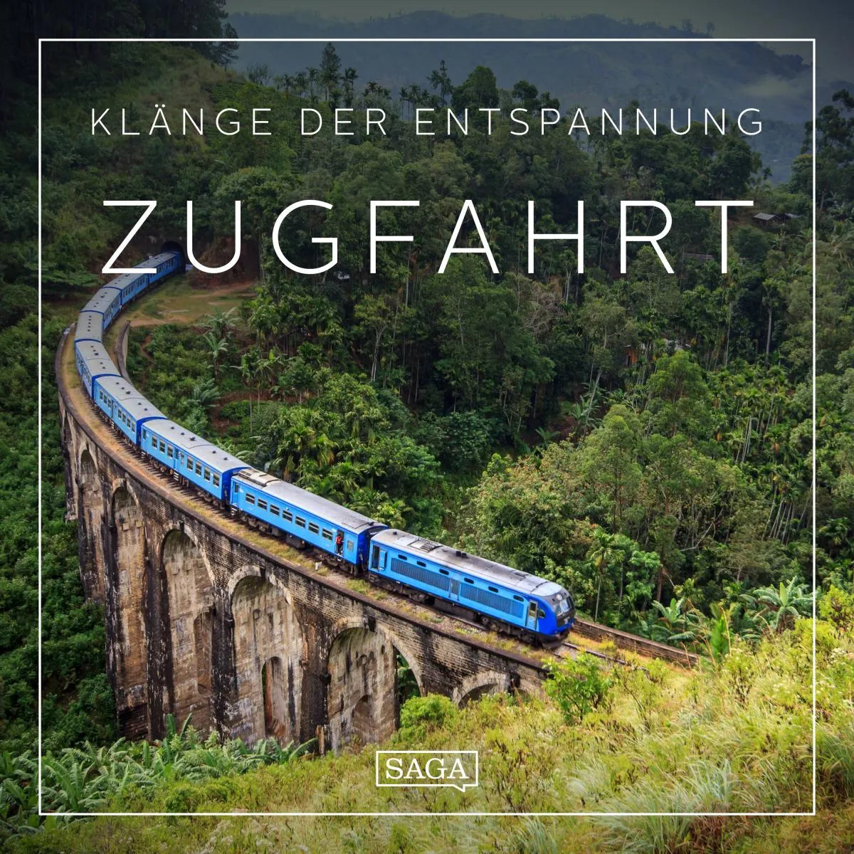 Cover: Klänge der Entspannung - Zugfahrt (Hörbuch Download) von Rasmus Broe
