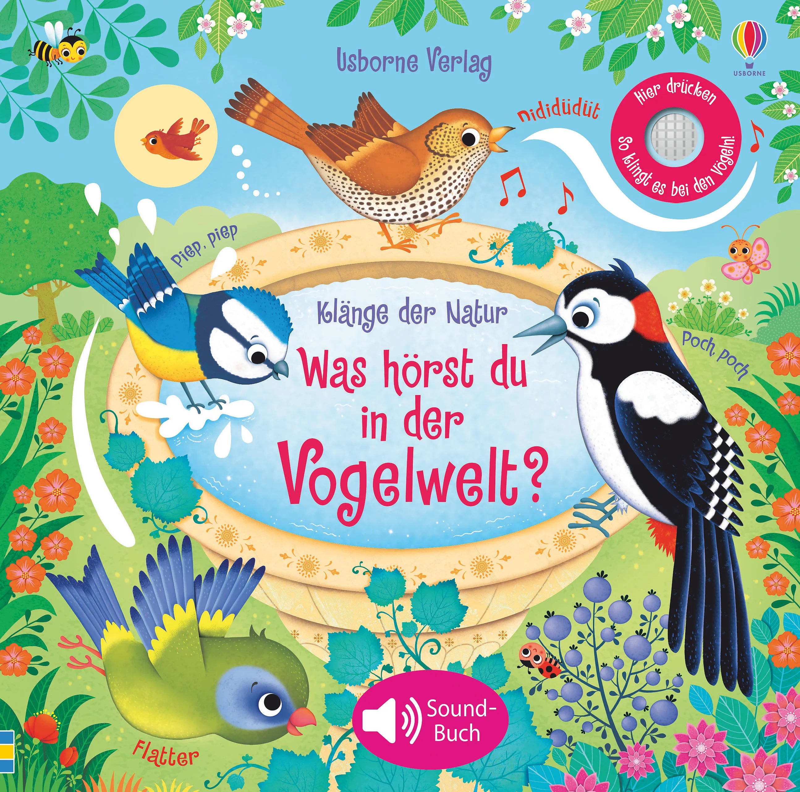Buchcover von 'Klänge der Natur: Was hörst du in der Vogelwelt?' - Gebundene Ausgabe von Sam Taplin