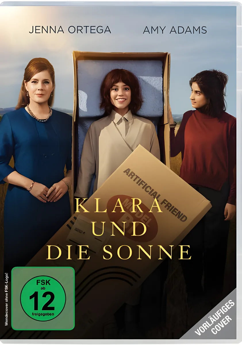 DVD-Cover: Klara und die Sonne. Regie: Taika Waititi. Vorläufiges PLAION-Cover; finale Abbildung folgt