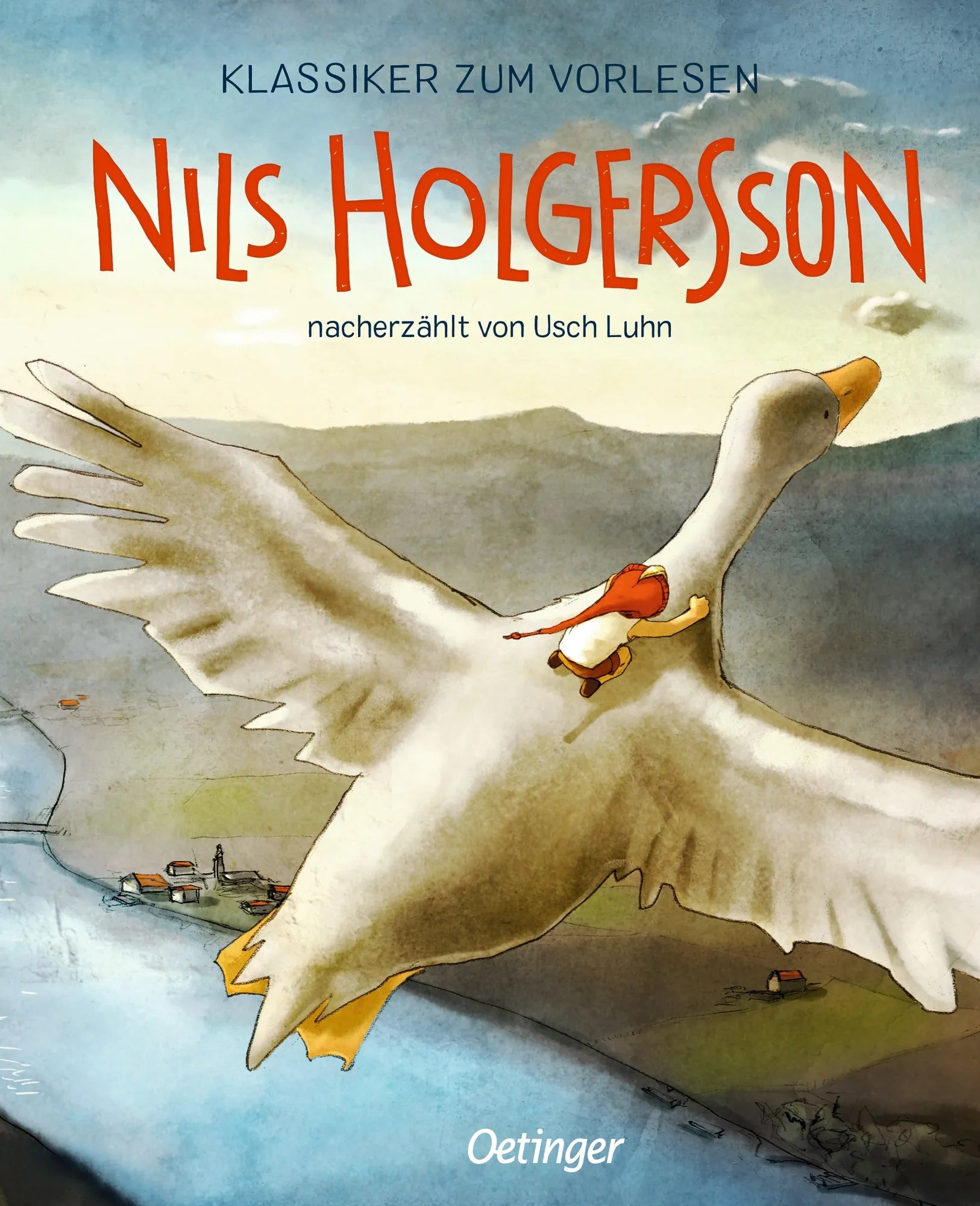 Buchcover von 'Klassiker zum Vorlesen. Nils Holgersson' - Gebundene Ausgabe von Usch Luhn