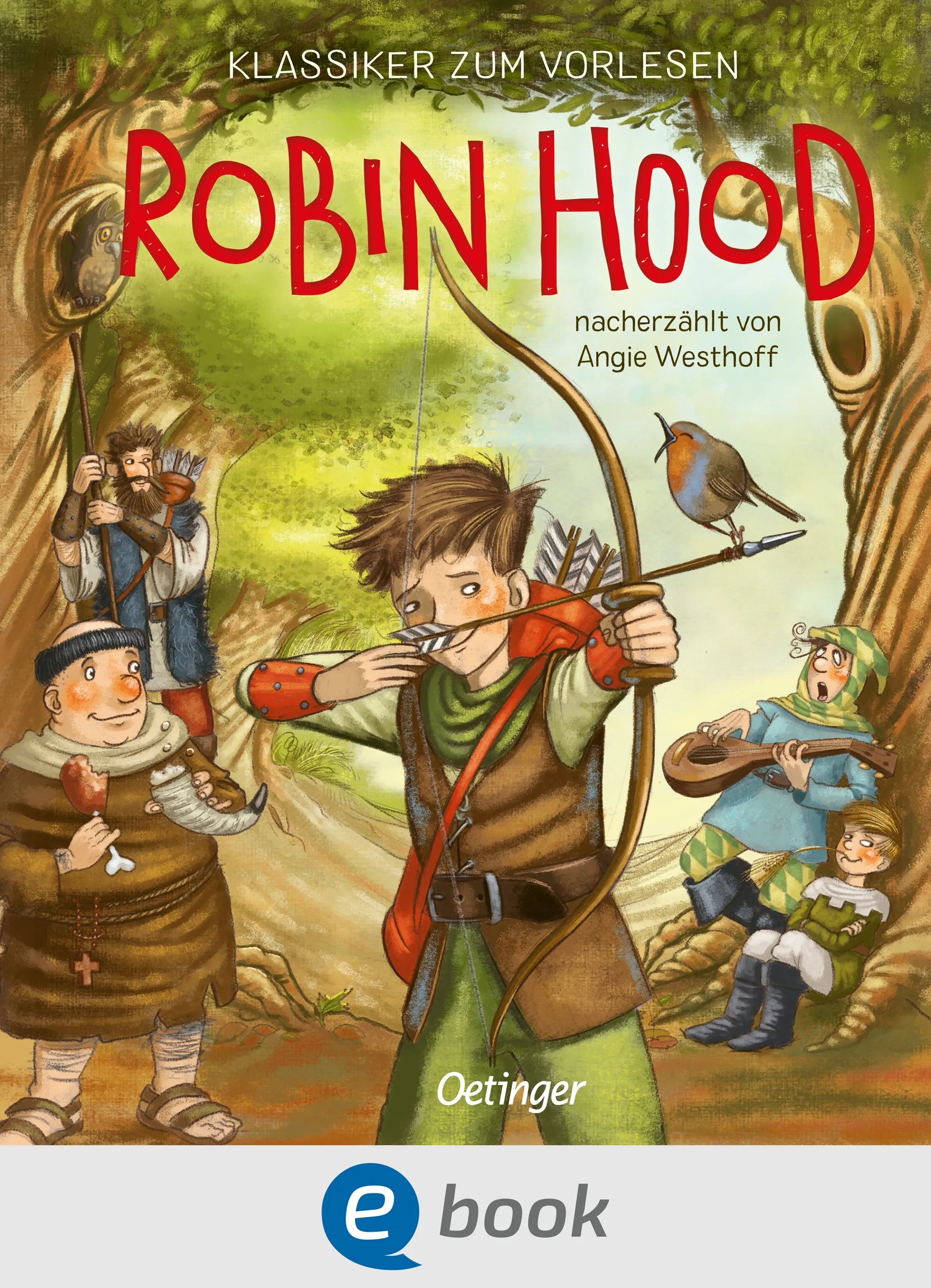 Cover: Klassiker zum Vorlesen. Robin Hood (E-Book) von Angie Westhoff