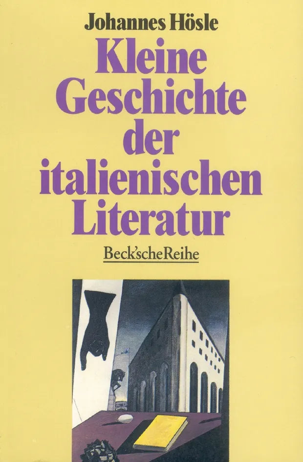 Buchcover von 'Kleine Geschichte der italienischen Literatur' - Taschenbuch von Johannes Hösle