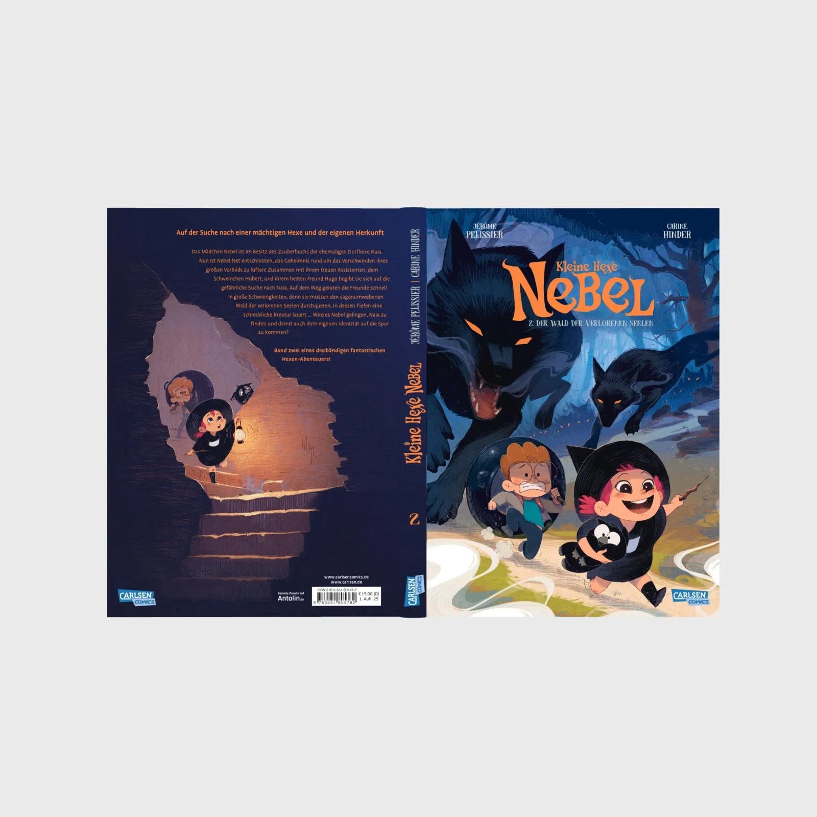Detailansicht: Kleine Hexe Nebel 2: Der Wald der verlorenen Seelen (Hardcover)