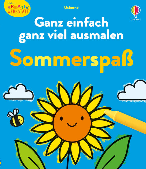 Kleine Kreativ-Werkstatt – Ganz einfach ganz viel ausmalen: Sommerspaß