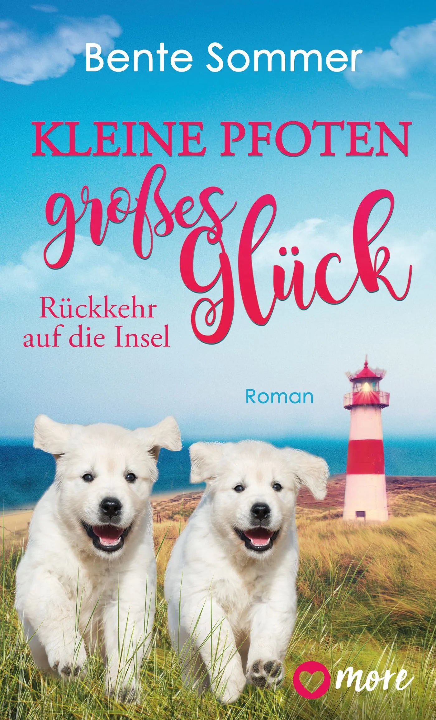 Buchcover von 'Kleine Pfoten, großes Glück – Rückkehr auf die Insel' - Taschenbuch von Bente Sommer
