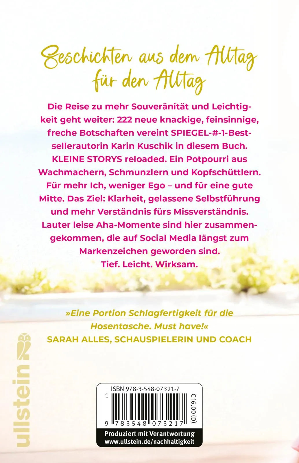 Rückseite: Kleine Storys über große Themen Volume 2 (Hardcover)