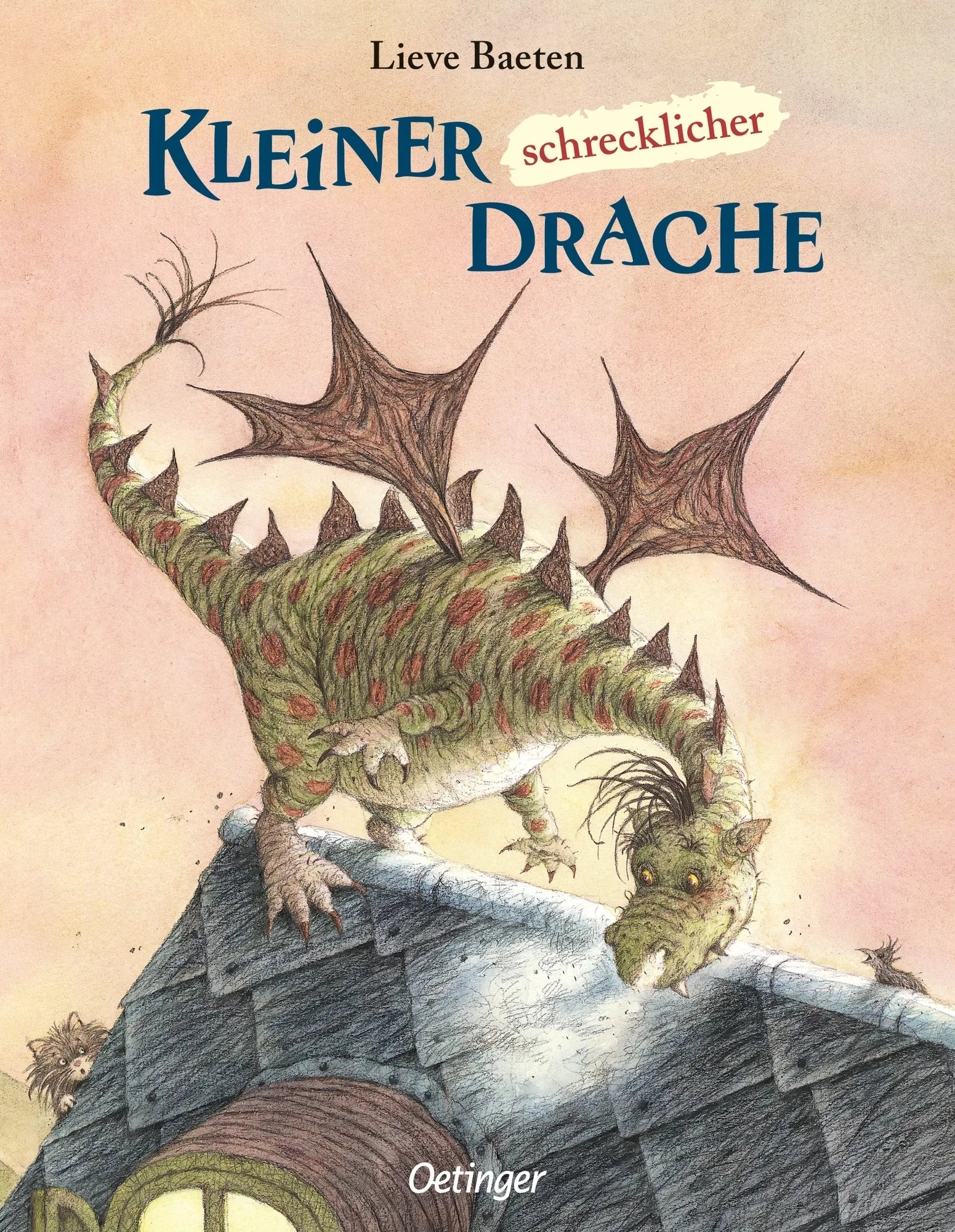 Buchcover von 'Kleiner, schrecklicher Drache' - Gebundene Ausgabe von Lieve Baeten