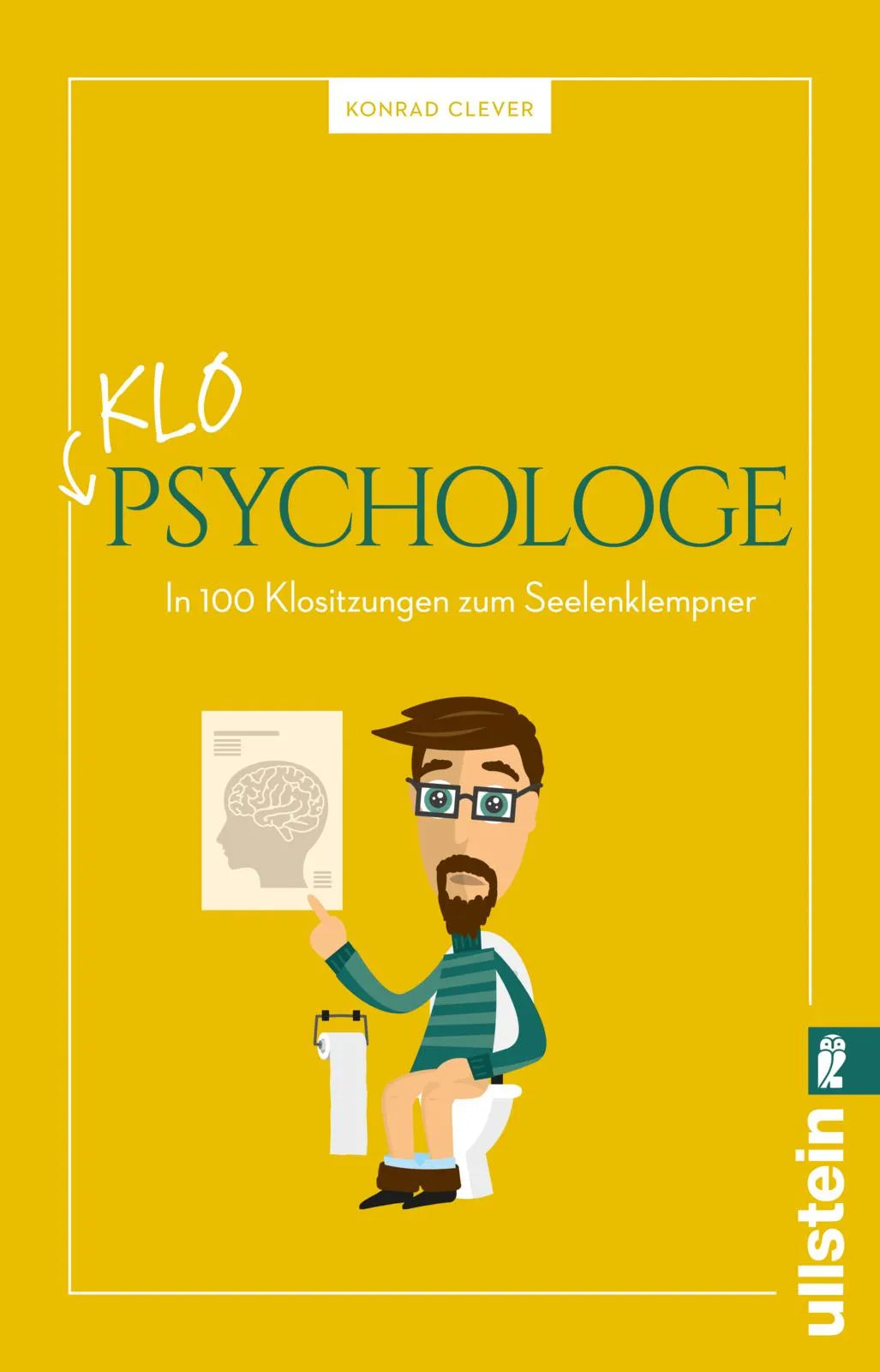 Buchcover von 'Klo-Psychologe' - Taschenbuch von Konrad Clever