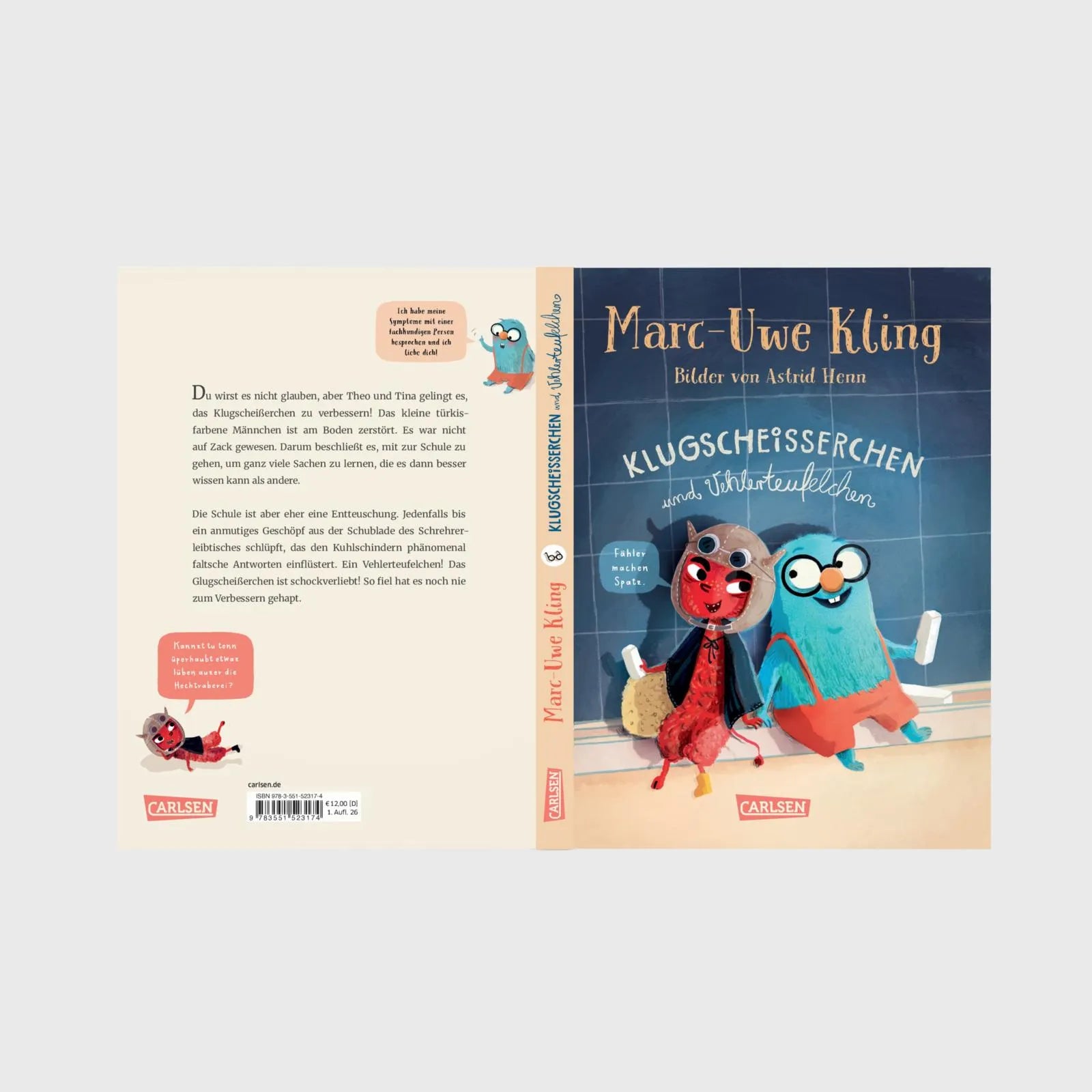 Detailansicht: Klugscheißerchen und Vehlerteufelchen (Hardcover)