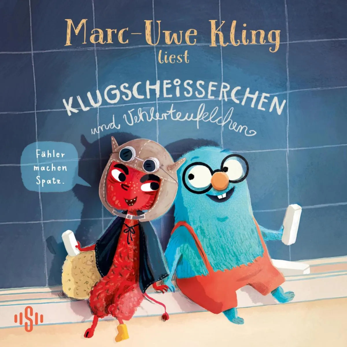 Cover: Klugscheißerchen und Vehlerteufelchen (Hörbuch Download) von Marc-Uwe Kling