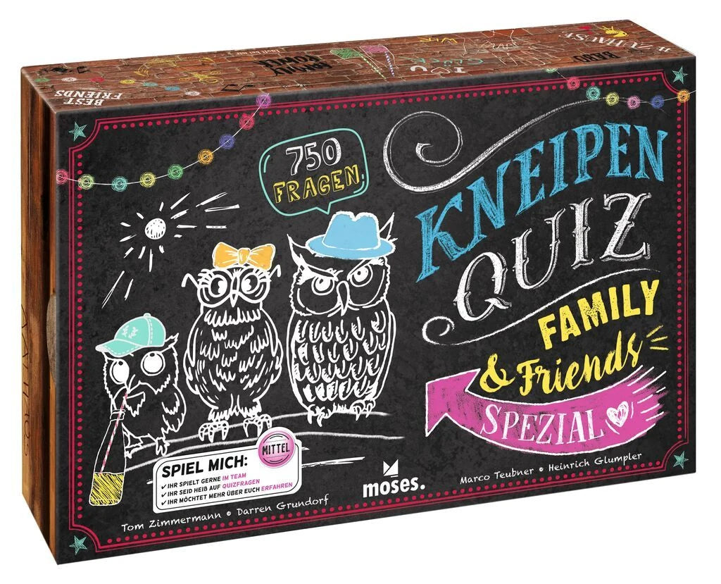 Quizspiel: Kneipenquiz - Family & Friends Spezial