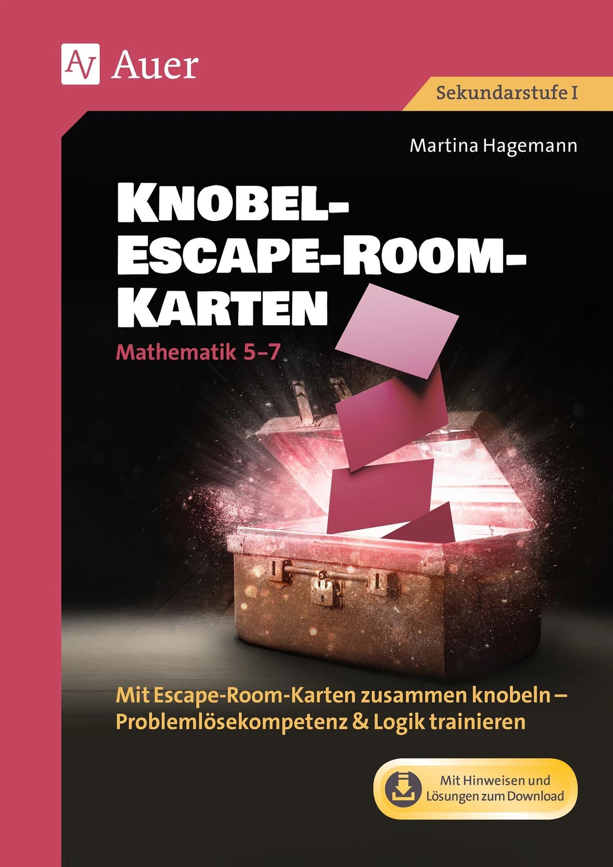Escape-Spiel: Knobel-Escape-Room-Karten Mathematik Klassen 5-7
