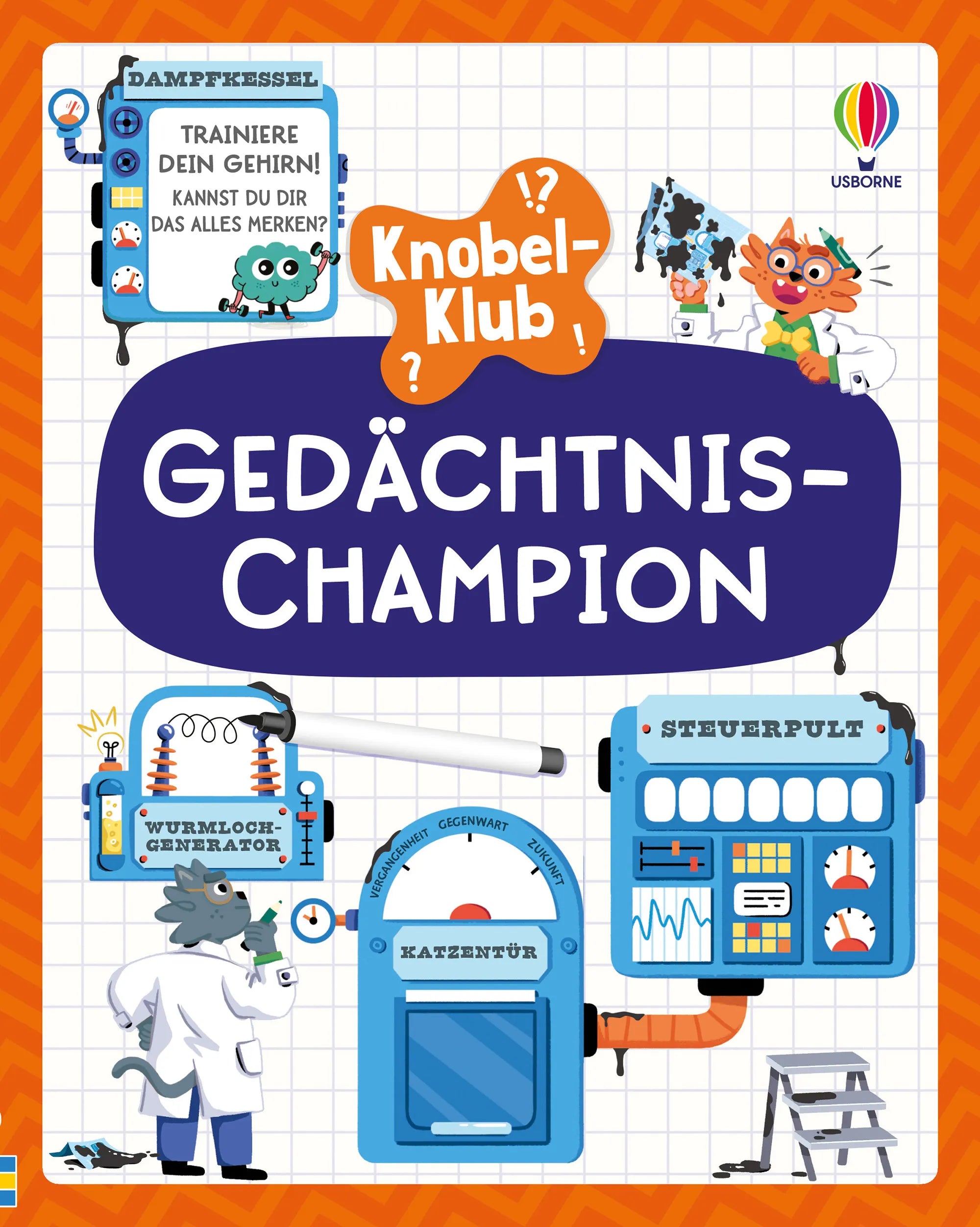 Cover: Knobel-Klub: Gedächtnis-Champion (Taschenbuch) von Darran Stobbart