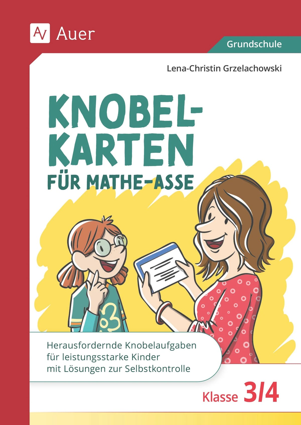 Lernspiel: Knobelkarten für Mathe-Asse - Klasse 3/4
