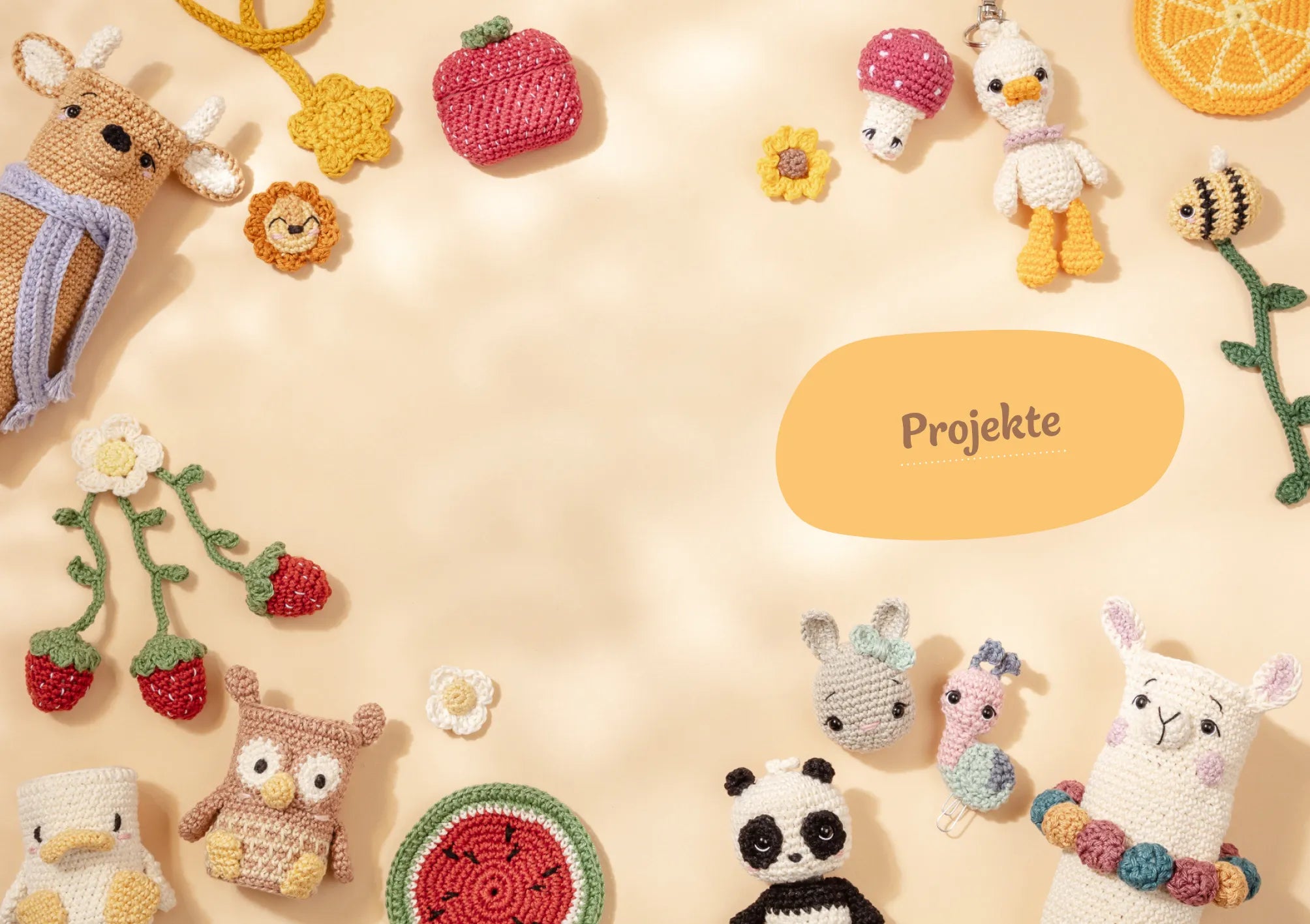 Innenansicht von 'Knuffige Amigurumi für den Schreibtisch' - Paperback