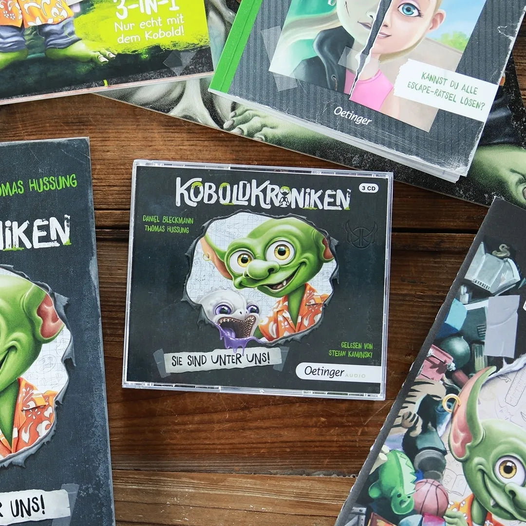 Produktansicht: KoboldKroniken 1. Sie sind unter uns! (Hörbuch (CD))