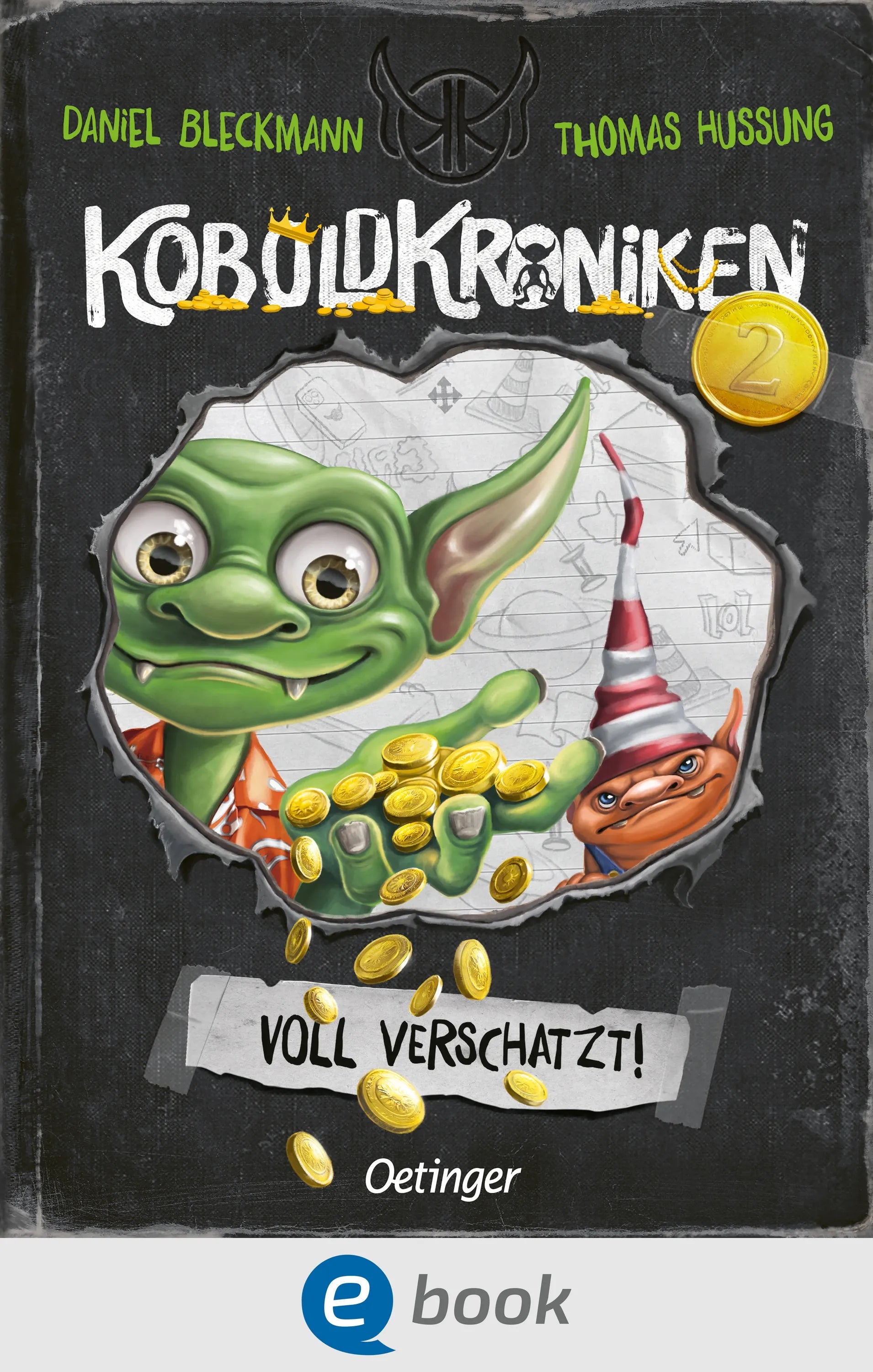 Cover: KoboldKroniken 2. Voll verschatzt! (E-Book) von Daniel Bleckmann