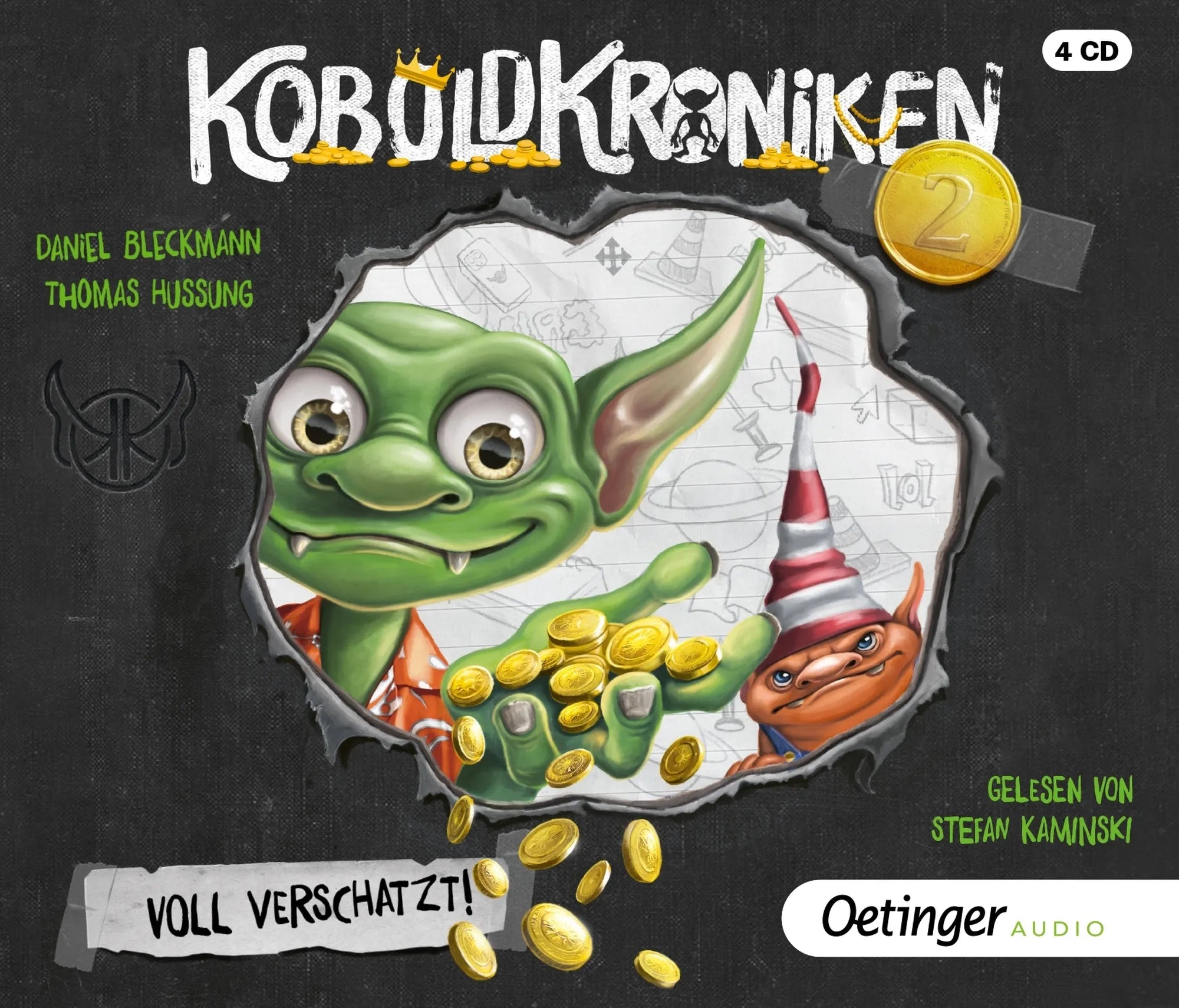 Buchcover von 'KoboldKroniken 2. Voll verschatzt!' - Hörbuch (CD) von Daniel Bleckmann