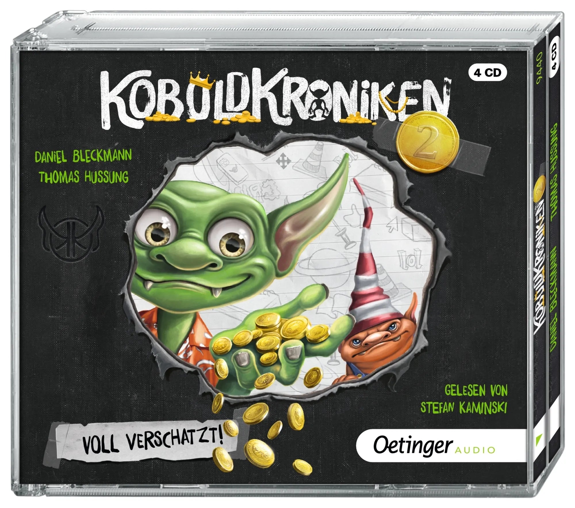 Produktansicht: KoboldKroniken 2. Voll verschatzt! (Hörbuch (CD))