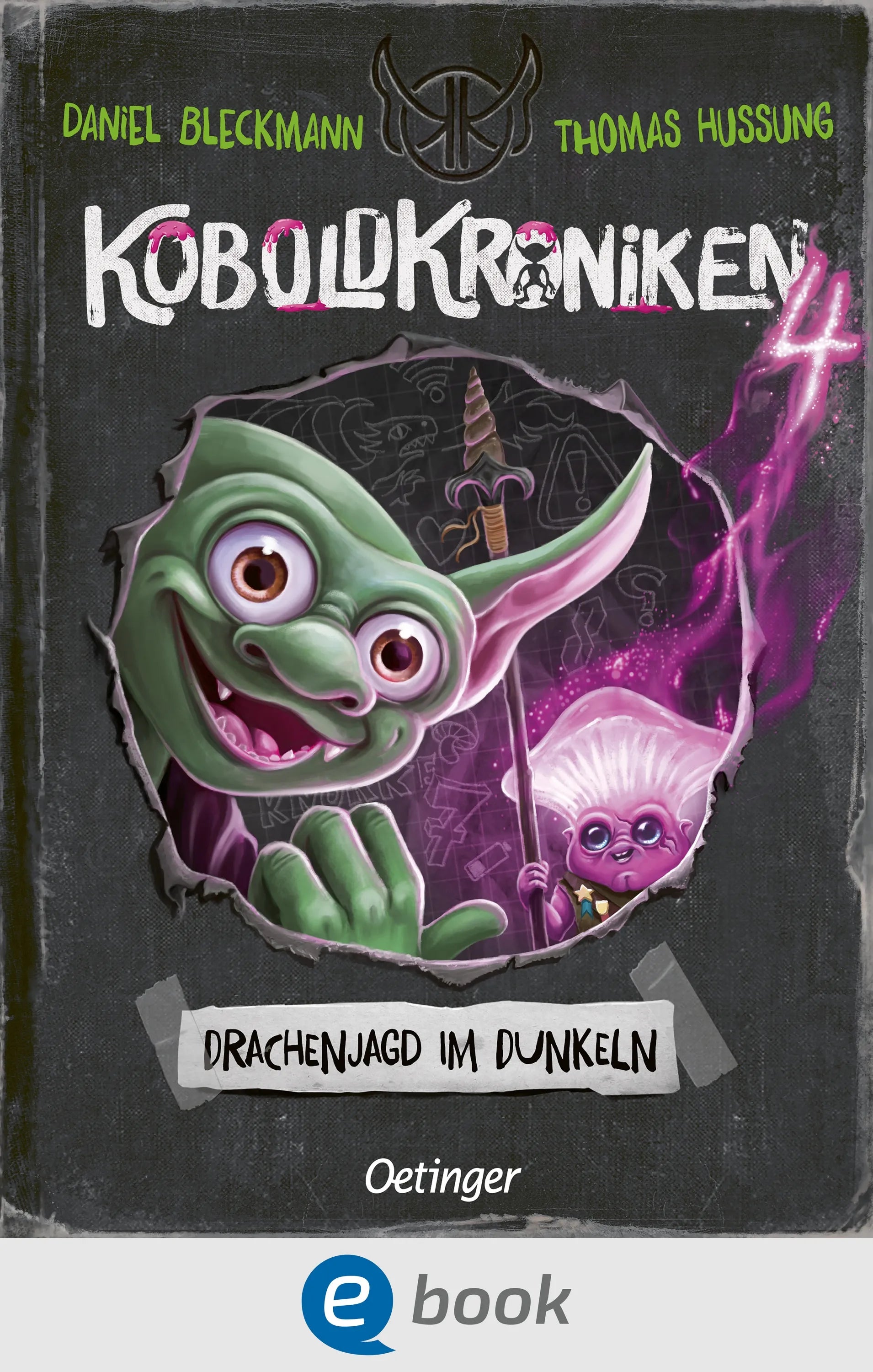 Cover: KoboldKroniken 4. Drachenjagd im Dunkeln (E-Book) von Daniel Bleckmann