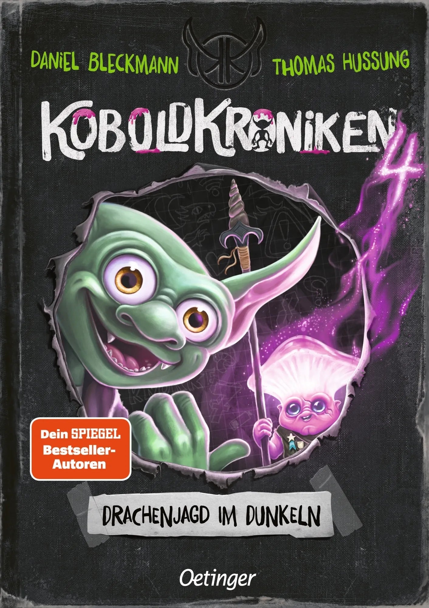 Buchcover von 'KoboldKroniken 4. Drachenjagd im Dunkeln' - Gebundene Ausgabe von Daniel Bleckmann