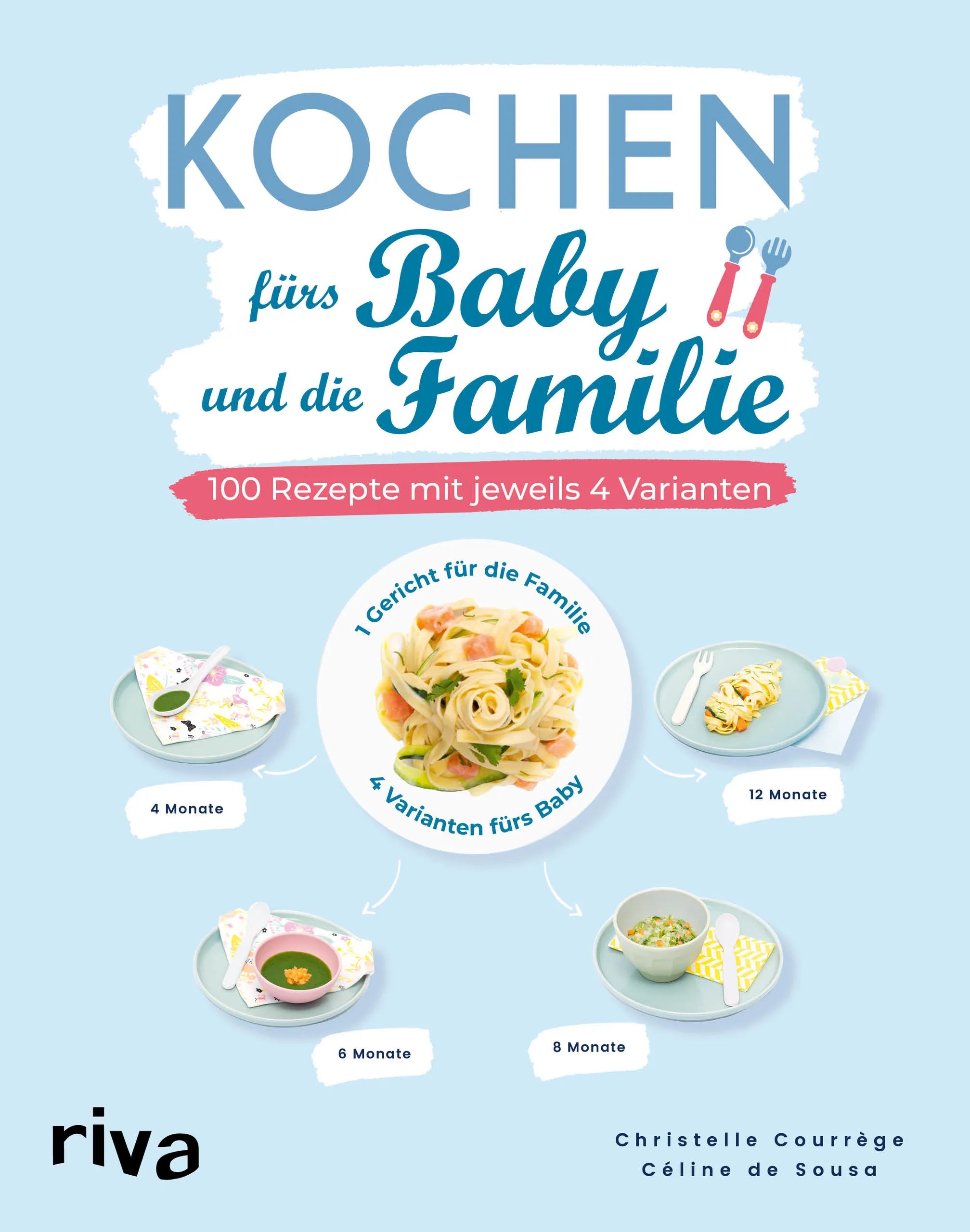 Buchcover von 'Kochen fürs Baby und die Familie' - Taschenbuch von Christelle Courrège