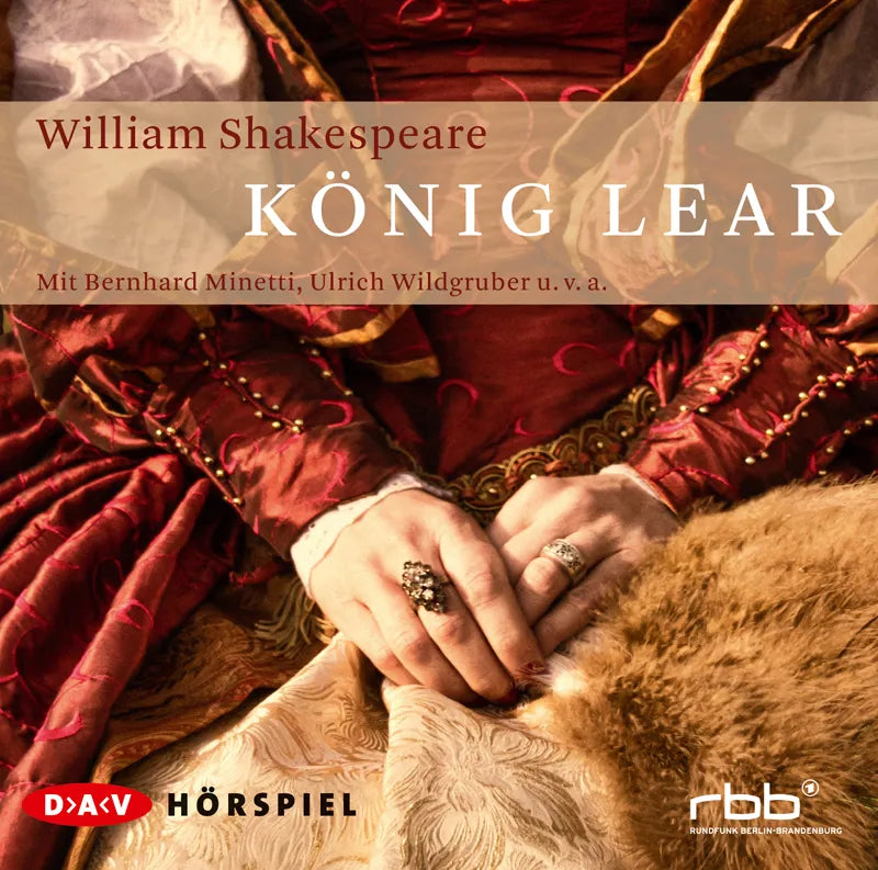 Buchcover von 'König Lear' - Hörbuch (CD) von William Shakespeare