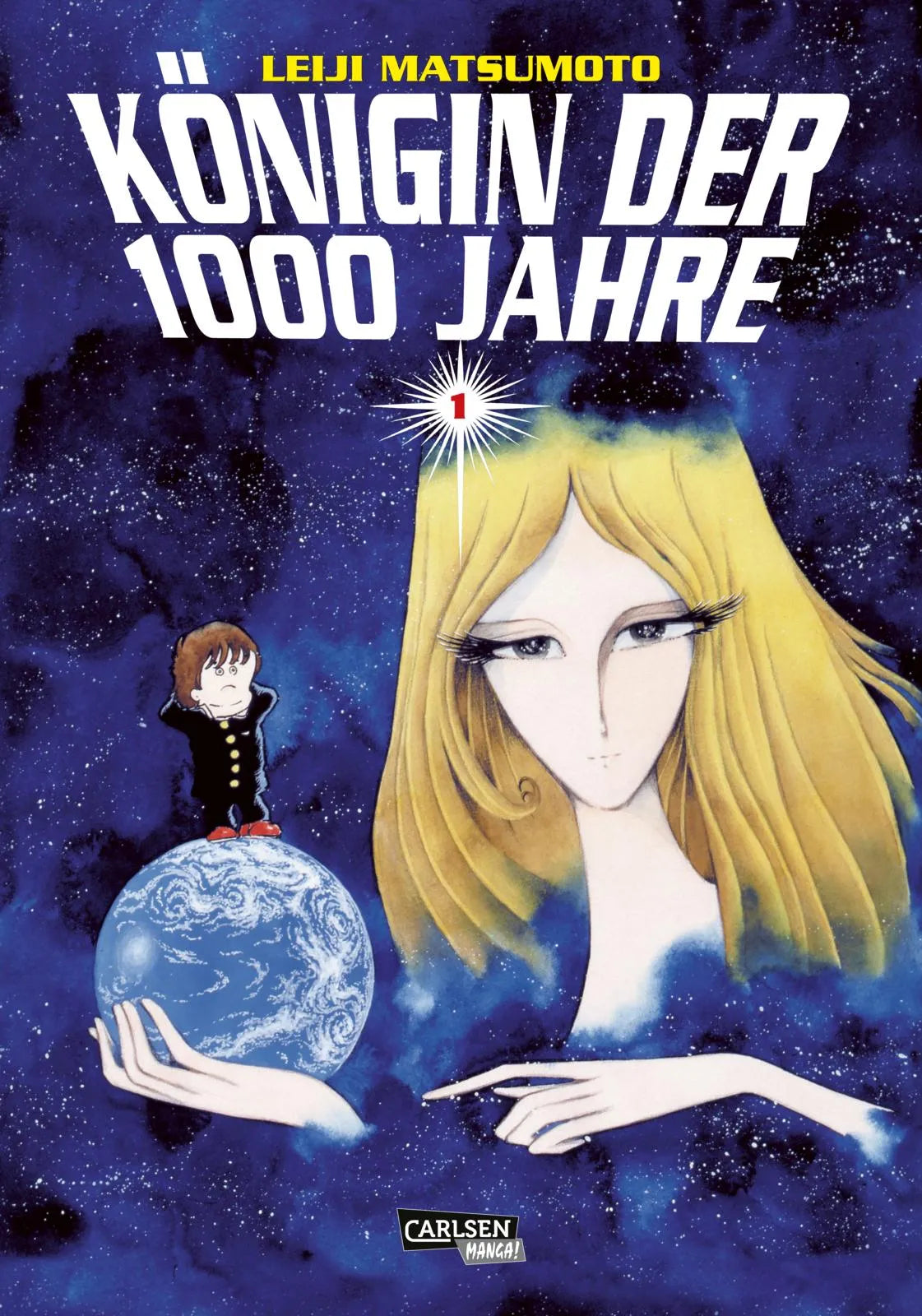 Buchcover von 'Königin der 1000 Jahre 1' - Gebundene Ausgabe von Leiji Matsumoto