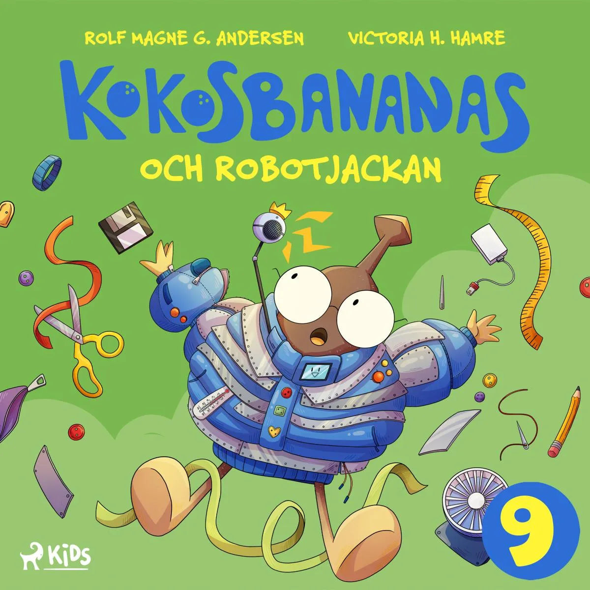 Cover: Kokosbananas och robotjackan (Hörbuch Download) von Rolf Magne G. Andersen