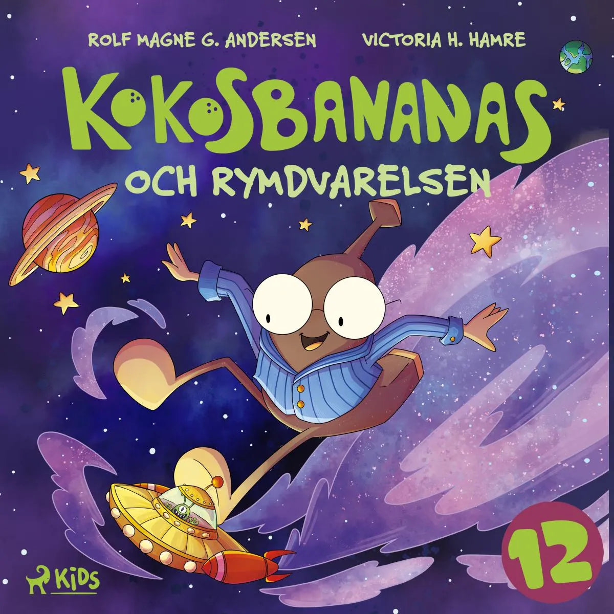 Cover: Kokosbananas och rymdvarelsen (Hörbuch Download) von Rolf Magne G. Andersen