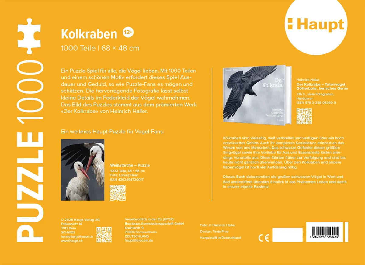 Kolkraben – Puzzle – Ansicht